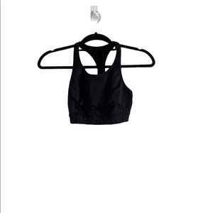 Old Navy black small sports bra